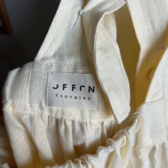 Offon Linen Sun Dress - Picture 4 of 4